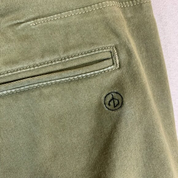 Rag & Bone Mens Pants 32 Army Green Fit 1 Chino Cotton Twill Made In USA 32x28 - Picture 13 of 14